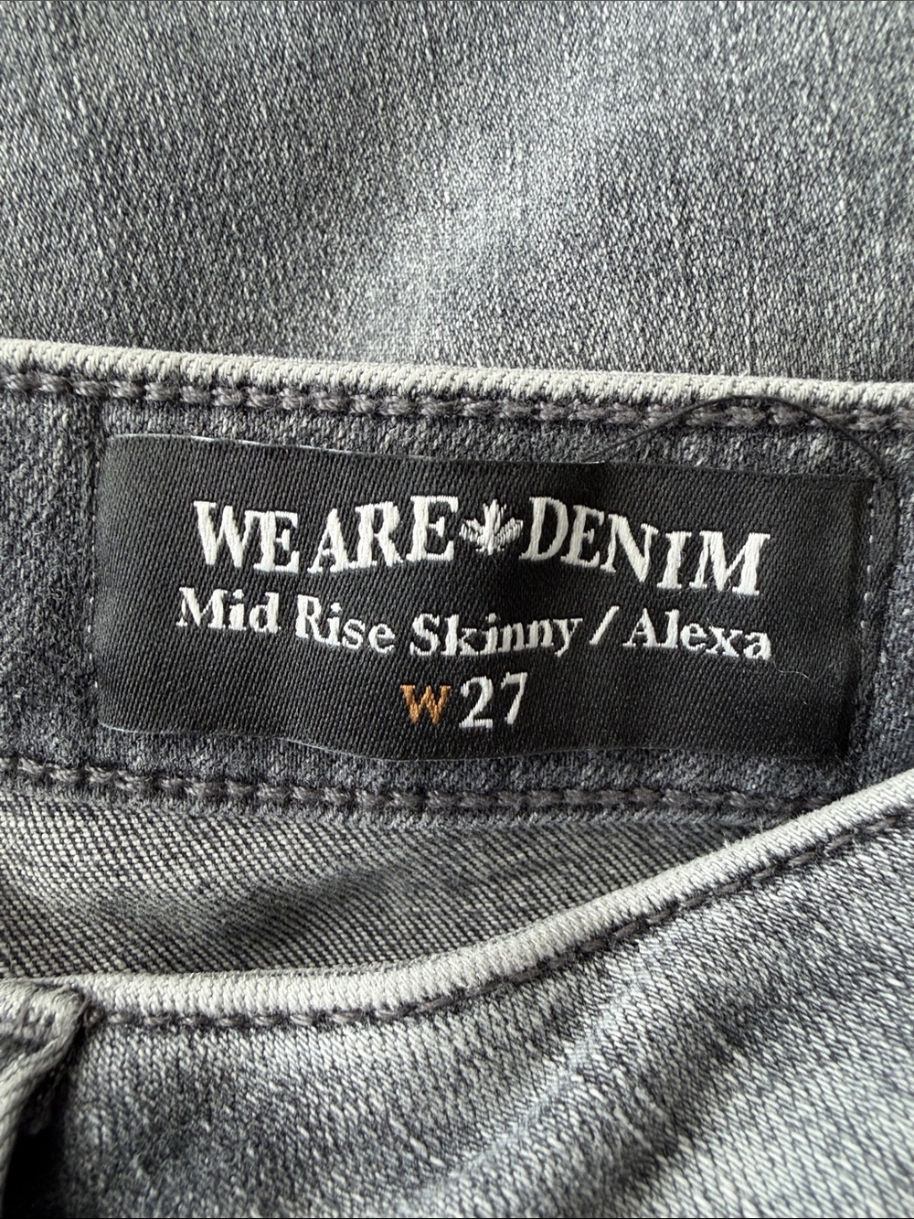 Buffalo David Bitton Women's Skinny Jeans in Washed Gray - Picture 3 of 5